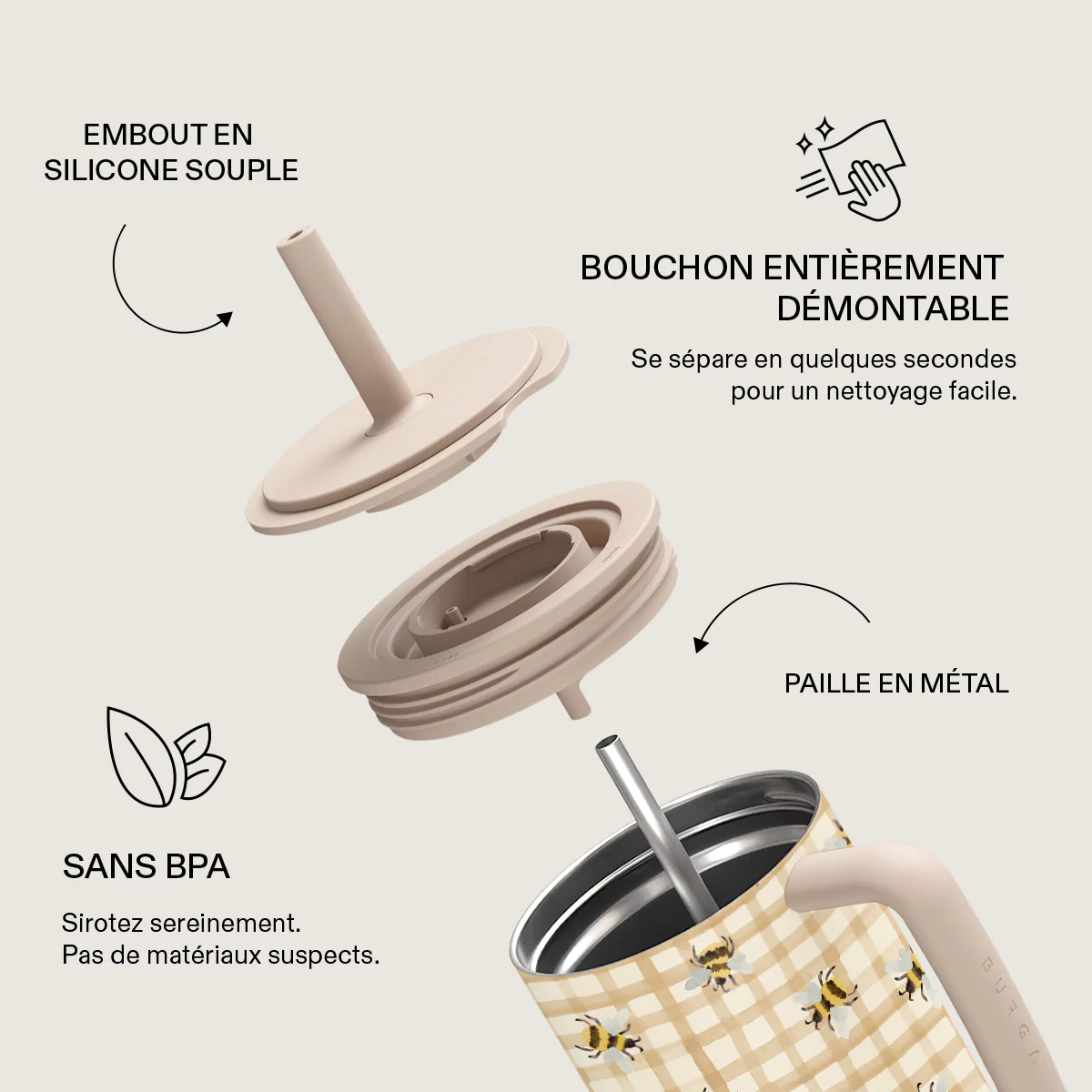 Honeycomb - All Day Leakproof Tumbler - Image 6